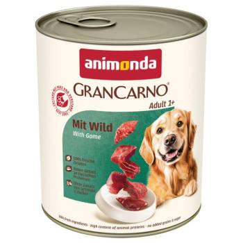 6x800g animonda GranCarno Original Adult vad nedves kutyatáp kép