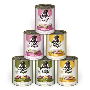 6x800g Doggy Dog Adult nedves kutyaeledel Sensitive mix (3 változattal) kép