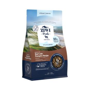 800g Ziwi Peak Steam & Dried marha & sütőtök száraz kutyatáp kép
