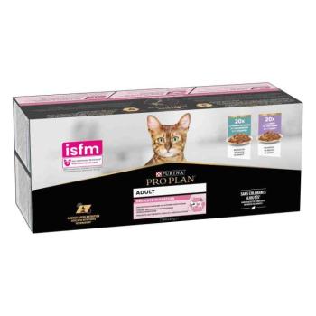 80x85g PURINA PRO PLAN Delicate Digestion Adult nedves macskatáp kép