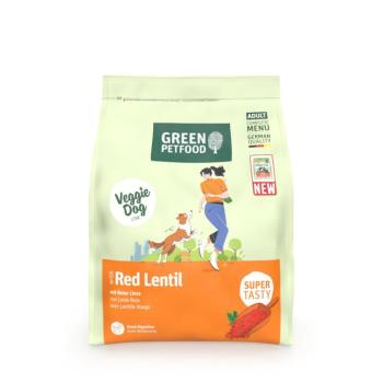 900g Green Petfood Veggie Dog vörös lencse száraz kutyatáp kép