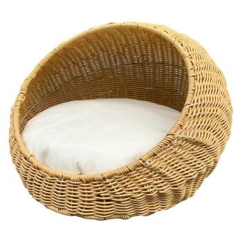 Aumüller ovális kagylókosár fekhely macskáknak, 50x40x35cm kép