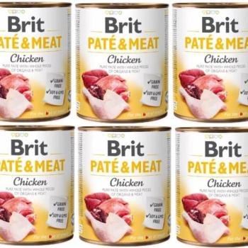 Brit Paté & Meat Chicken 6x800 g kép