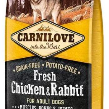 CARNILOVE Adult Dog Chicken & Rabbit Muscles Bones Joints 12 kg kép
