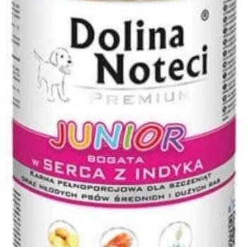 Dolina Noteci Premium Junior turkey hearts 400 g kép
