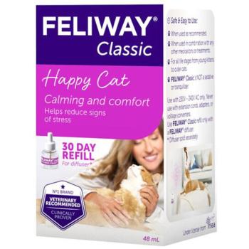 Feliway Classic Utántöltő flakon permetszóróhoz macskáknak, 2x48ml kép