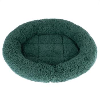 Fluffy 2in1 puha fekhely kutyáknak, macskáknak, 50x42x7,5cm, sötétzöld kép