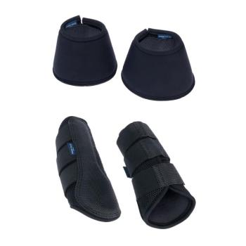 Gazdaságos csomag: Nomad Tales lábszárvédő & pataharang, fekete, S méret kép