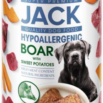 Jack Hypoallergenic wild boar & sweet potato 400 g kép