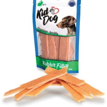 KIDDOG Rabbit Fillets nyúlhús 80 g kép