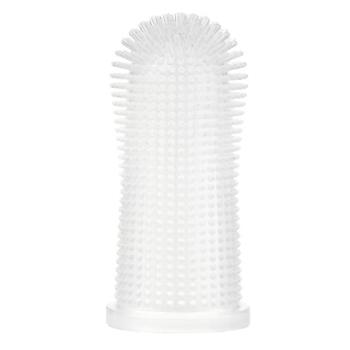 kooa ujjra húzható szilikon fogkefe kutyának, H 5 cm, 1 darab kép