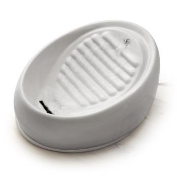 Lucky Kitty kerámia macska itatókút macskáknak, kutyáknak, 1,5l, szürke kép