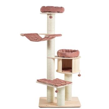 Natural Paradise Magnolia XL kaparófa macskáknak, antik rózsaszín kép