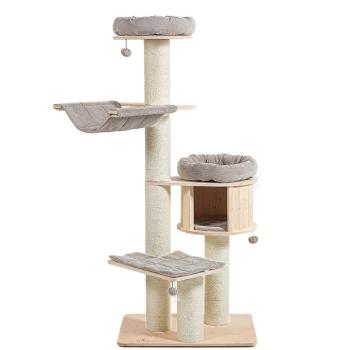 Natural Paradise Magnolia XL kaparófa macskáknak, zöldesszürke kép