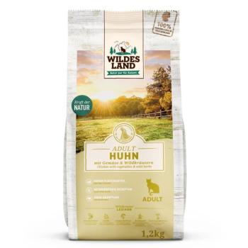 1,2 kg Wildes Land Cat csirke & kerti zöldségek száraz macskatáp kép