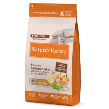 1,25kg Nature's Variety No Grain Sterilized Adult szabadtartású csirke száraz macskatáp kép