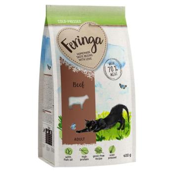 1,2kg (3x400g) Feringa Adult hidegen sajtolt marha száraz macskatáp kép