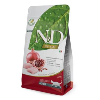 1,5kg N&D gabonamentes Adult csirke & gránátalma száraz macskatáp kép