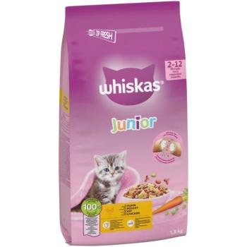 1,9kg Whiskas Junior csirke száraz macskatáp kép