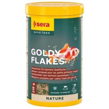 1000ml sera Goldy Nature pehelytáp haltáp kép