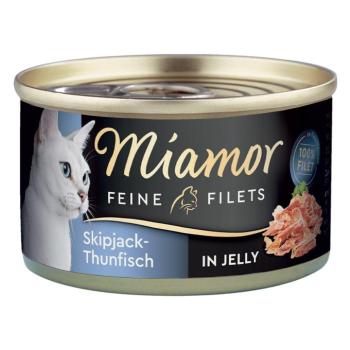 100g Miamor Feine Filets nedves macskatáp - Skipjack tonhal aszpikban kép
