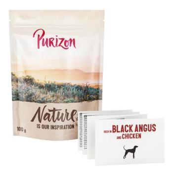 100g Purizon Adult Black Angus & csirke száraz kutyatáp
