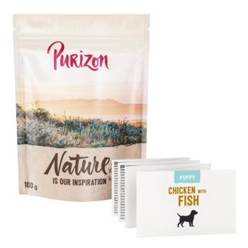 100g Purizon Puppy csirke & hal - gabonamentes kép