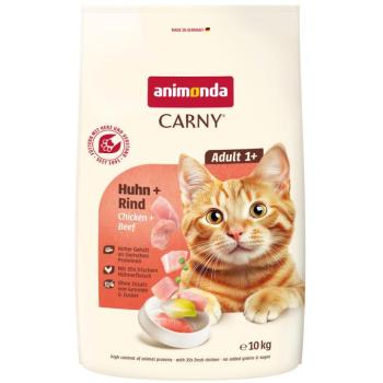 10kg animonda Carny Adult csirke + marha száraz macskatáp kép