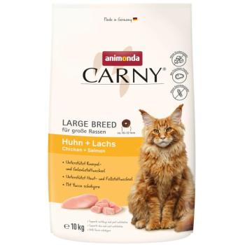 10kg animonda Carny Large Breed csirke + lazac száraz macskatáp kép