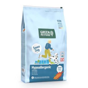 10kg Green Petfood Hypoallergenic rovarok száraz kutyatáp kép