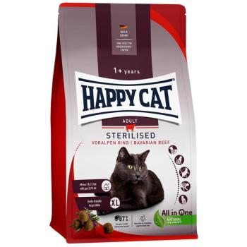 10kg Happy Cat Sterilised Adult marha száraz macskatáp kép
