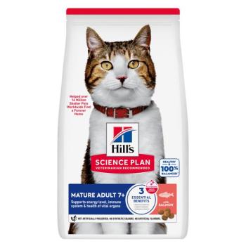 10kg Hill's Science Plan Mature Adult 7+ lazac száraz macskatáp kép