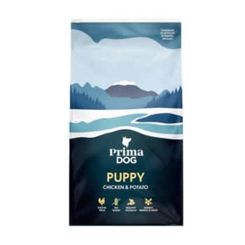 10kg PrimaDog Puppy csirke & burgonya száraz kutyatáp kép