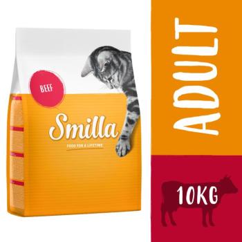 10kg Smilla Adult marha száraz macskatáp kép