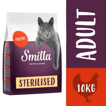 10kg Smilla Adult Sterilised száraz macskatáp kép
