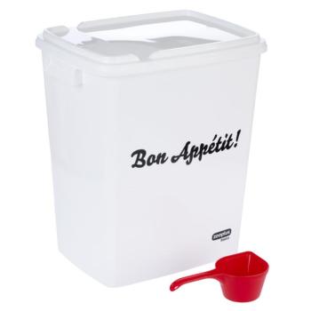 27l-es zooplus Basics táptartó kutyáknak, macskáknak, kisállatoknak kép