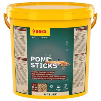 10l Sera Pond Granulat Nature haltáp kép