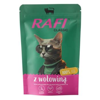 10x100g Rafi Cat Classic marha nedves macskatáp kép