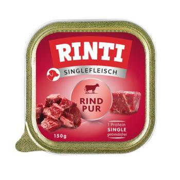 10x150g RINTI Singlefleisch - Marha pur nedves kutyatáp kép