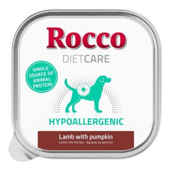10x150g Rocco Diet Care Hypoallergen bárány tálcás nedves kutyatáp kép