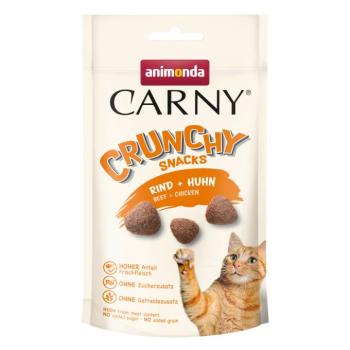 10x50g animonda Carny Adult Crunchy Marha + csirke macskasnack kép