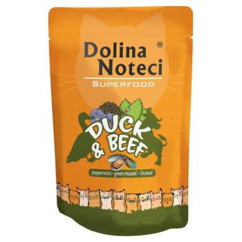 10x85g Dolina Noteci Superfood nedves macskatáp - Kacsa & marha kép
