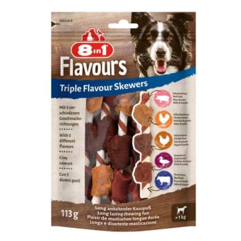 113g 8in1 Triple Flavour Skewers kutyasnack