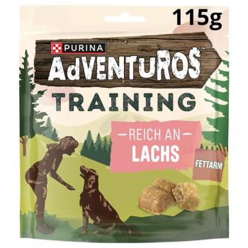115g PURINA Adventuros Training Treats lazac kutyasnack kép