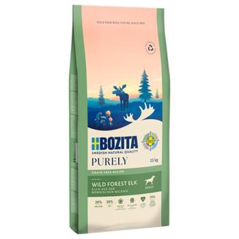 11kg Bozita Dog Purely Adult Grain Free jávorszarvas száraz kutyatáp kép