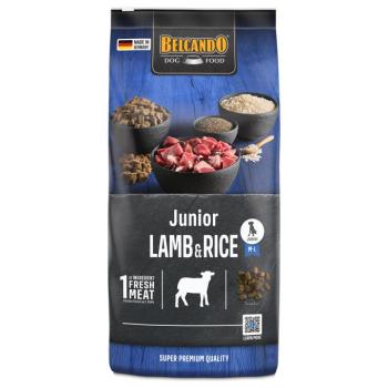 12,5kg Belcando Junior bárány & rizs száraz kutyatáp