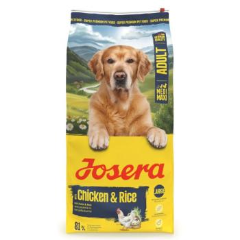 12,5kg JJosera Medi/Maxi Adult Chicken & Rice (csirke & rizs) száraz kutyatáp