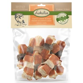 120g (12x5cm) Lukullus finom rágócsont kutyáknak - lazac kép