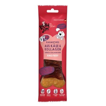 120g Lucky Jim rágócsont L Sajt & kollagén marha kutyasnack kép