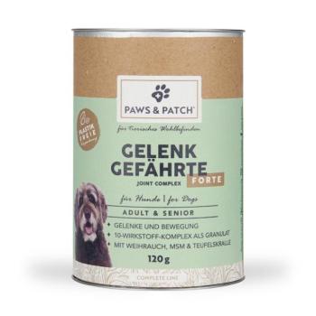 120g PAWS & PATCH Gelenkgefährte Forte für Hunde Adult & Senior Ergänzungsfutter kép